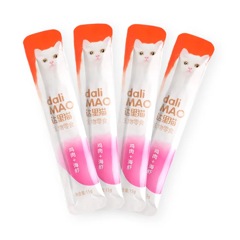 Premium Churu Cat Treat Additive-Free Ingredients Puree Cat Treat Sticks High Nutritive 100% Temptations Cat Treats