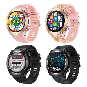 Eseed 1.45" รอบGPS Tracker Smartwatch 2024 1ATMกันน้ําเข็มทิศไฟฉายกีฬากลางแจ้งBT Call KC82 สมาร์ทนาฬิกาสําหรับชาย - Product Image 5