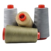 Hilos de coser 100% poliéster, 40/2 40s/2 402 3000 yardas, punto con diferentes colores, venta de fábrica - Product Image 4