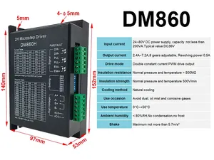 Driver Microstep DM542 DM556 DM860H 42/57/86 Nema17 Nema23 componenti elettronici motore Microstep guscio Brushless 42/57/86 Nema17 - Product Image 4