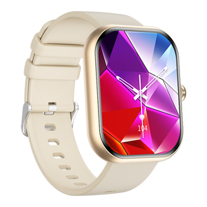 ZW65 Square Screen SmartWatch mit LED-Taschenlampe Anruferin nerung Fitness Tracker Tragbare Geräte Günstige Smart Watch für Männer Frauen