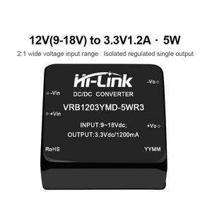 Hi-Link Adecuado para Smart Home Amplio rango de voltaje Entrada 2:1 Salida 5W DC Módulo de alimentación VRB1203YMD-5WR3 - Product Image 3