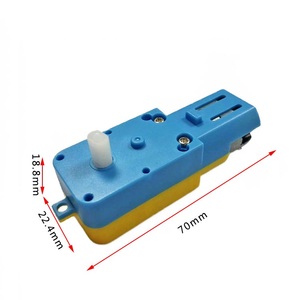 130直流塑料齿轮减速箱tt电机智能汽车模型玩具电机3V6V12V通用DIY生产 - Product Image 3