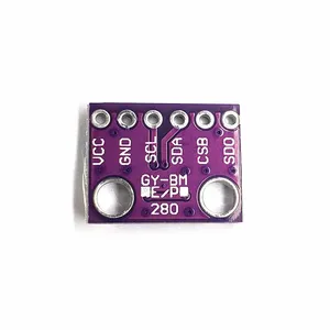 GY BMP280 Sensor de presión de aire de temperatura de 5V BME280 I2C SPI 1,8-5V Módulo de sensores digitales barométricos de para Arduino