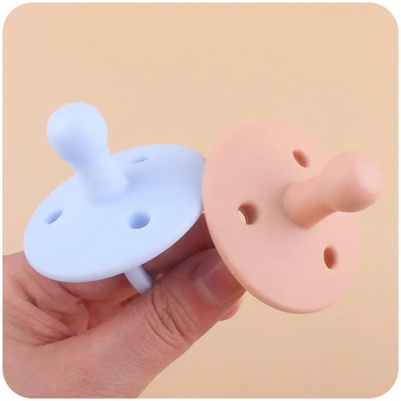 MU Sucette pour bébé personnalisée écologique et confortable Passe au lave-vaisselle Étanche sans BPA Cutie Sucette en silicone pour bébé