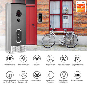 Remote View Smart Doorbell <strong>Camera</strong> <strong>Wireless</strong> <strong>Intercom</strong> <strong>System</strong> Door Phone Protect Plan Wired Doorbell Apartments Doorbell <strong>Camera</strong> - Product Image 5