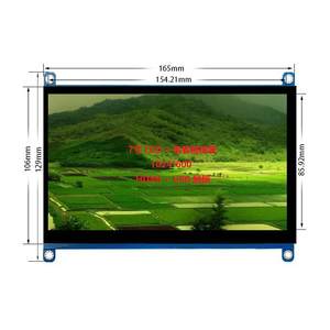 Pantalla táctil LCD de 7 pulgadas, monitor táctil capacitivo, panel LCD TFT de 1024x600 con interfaz USB - Product Image 2