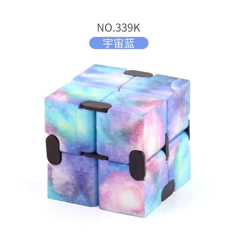 Cubo de Rubik infinito universo azul-31g