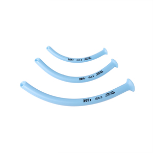 Ukuran kustom 2.5 "-9.0mm 3.0 4.0mm Npa tabung Medis lembut ujung miring Pvc kateter arah udara nasophyngeal - Product Image 1