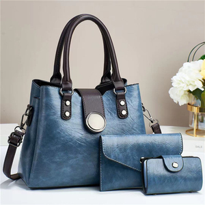 Layers Soft Pu Leather Luxury Crossbody Vintage Designer Totes Summer <strong>Bags</strong> <strong>Middle</strong> Aged Women Purses and Handbags Ladies - Product Image 4