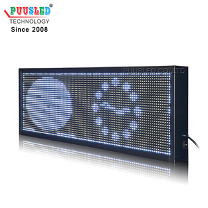 Schermo esterno a LED display di colore bianco display pubblicitario a scorrimento segno del messaggio di luminosità led di scorrimento segno per il negozio - Product Image 6