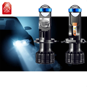 Xe xe máy mini P5 led h7 Mini Đèn pha ống kính máy chiếu bi led H7 projecteur Đèn pha LED bóng Đèn Kit h4 bi LED chiếu H7 - Product Image 4