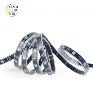 Bireysel adresli 5V 30Leds 60Leds 144leds Led şerit 5 metre 5050 Rgb WS2812B Led dijital ışık şeridi - Product Image 5
