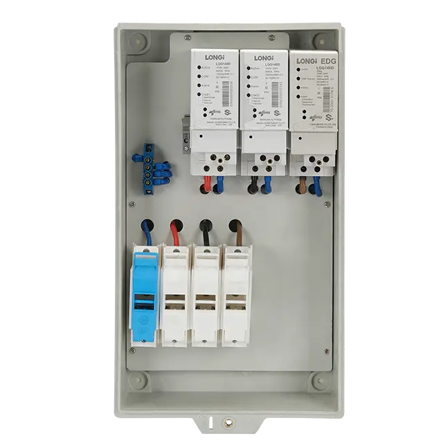 Caixa de medidor de eletricidade pré-pago trifásico monofásico, gabinete de instrumentos SMC interno e externo, caixa de junção elétrica