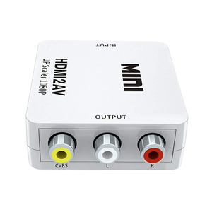 Mini HDMI2AV a RCA Audio Video AV CVBS Adaptador Convertidor hasta 1080P para aplicaciones de cámara con 1 año de garantía - Product Image 4