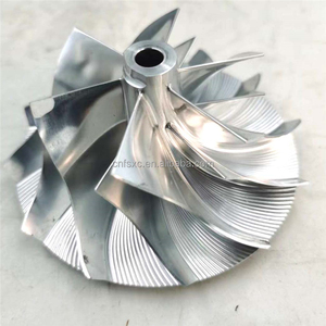 Powerstroke 7.3L คอมเพรสเซอร์แท่งเหล็กอัพเกรดเทอร์โบ7 + 7ใบ TP38 GTP38 GTP38R ขยายเครื่อง CNC - Product Image 3