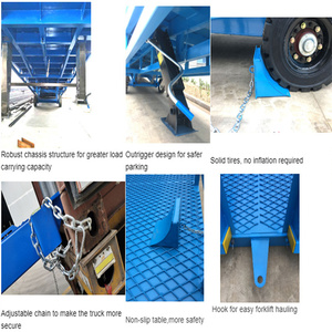 Container <strong>Loading</strong> <strong>and</strong> <strong>Unloading</strong> <strong>Platform</strong> Mobile Boarding Bridge 8 Tons of Electric Hydraulic Lifting <strong>Platform</strong> Can Be Customized - Product Image 5