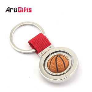 Tùy Chỉnh Key Chain Chủ <span class=keywords><strong>3D</strong></span> Hai Mặt Xoay Bóng Rổ Tennis Bóng Chuyền Bóng Đá Key Chain Keychain Vòng Chìa Khóa - Product Image 3