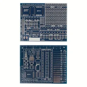 Kit di progetto elettronico per la saldatura di componenti SMD/SMT scheda pratica Kit di saldatura fai da te scheda di addestramento a Transistor a LED SMD - Product Image 4