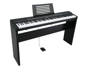 Lehoo USB-Midi приложение 88 клавиш цифровое пианино Сенсорная функция 3 педали разъем электронная клавиатура пианино набор с подставкой - Product Image 3