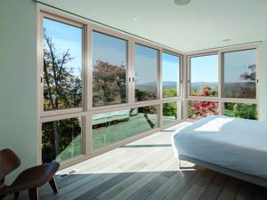 Aluminium 1 2 <strong>Center</strong> Upper Section Operable 2 3 4Panel Gliding Windows Sliding Window with <strong>an</strong> Insect Screen Panel - Product Image 4