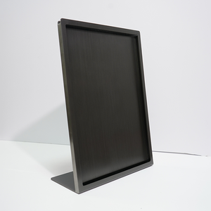 Tùy chỉnh đứng đứng lên quảng cáo hiển thị khách sạn nhà hàng đơn chủ thép không gỉ kệ trưng bày - Product Image 6