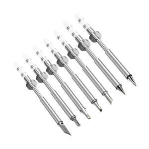 TS Soldering Iron <strong>Tip</strong> Chisel Shape Soldering Iron <strong>Tip</strong> Single Flat for Soldering Station Welding <strong>Tips</strong> for SQ-001/SQ-D60 - Product Image 6