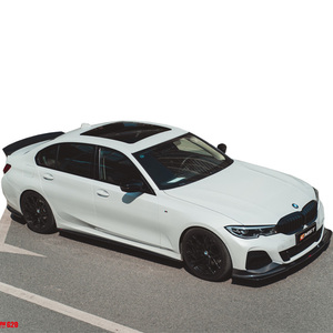 ชุดคิตตัวถังทำจากคาร์บอนไฟเบอร์สำหรับ BMW 3 Series,ชุดสปอยเลอร์ข้างตัวกระจายแสงด้านหน้าและด้านหลังสไตล์ CMST ปี G20 - Product Image 6