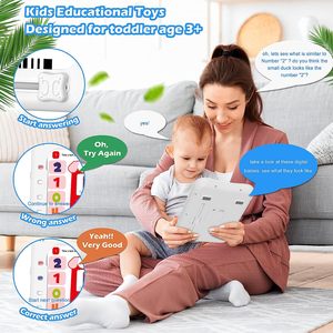 Children's 2-in-1 Intelligent <strong>Learning</strong> <strong>Machine</strong> LCD Electronic Tablet Early Education Toys Kid's Educational 3D Drawing Board Toy - Product Image 4