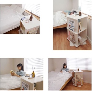 Kệ Sách Xoay Được Giá Sắp Xếp Sách Để Bàn Bằng Gỗ Giá Trưng Bày Điều Chỉnh Được - Product Image 6