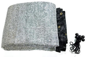 <strong>50</strong>% Shaded Aluminium <strong>Shade</strong> <strong>Net</strong> with Fabric Plant Shading and Secure Buckles Custom Cutting Processing Service - Product Image 3
