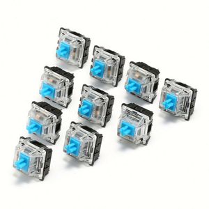 10 шт. колпачки для клавиатуры, 3 Pin USB проводной механический переключатель, синий, зеленый для Gateron, переключатель Cherry MX, клавиатура, пробоотборник, тестер в комплекте - Product Image 3
