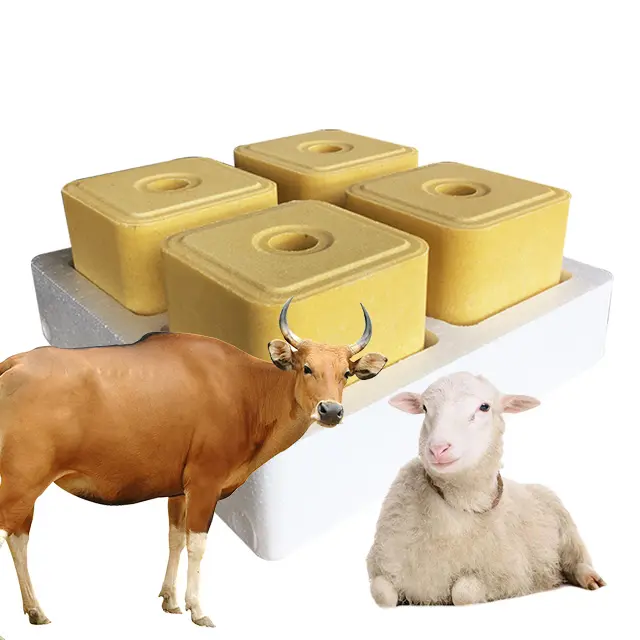 Sal animal mineral Lick Block bloques minerales para animales bloque mineral para cabras