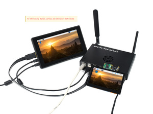 RPI Industrial IoT Mini-Computer basierend auf Raspberry Pi Compute Modul 4 (NICHT enthalten),PoE,5G/4G, Metall gehäuse, Lüfter - Product Image 5