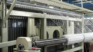 Gabion Mesh <strong>Hexagonal</strong> <strong>Wire</strong> <strong>Netting</strong> <strong>Machine</strong> for Bird Cages Stone Cages - Product Image 5