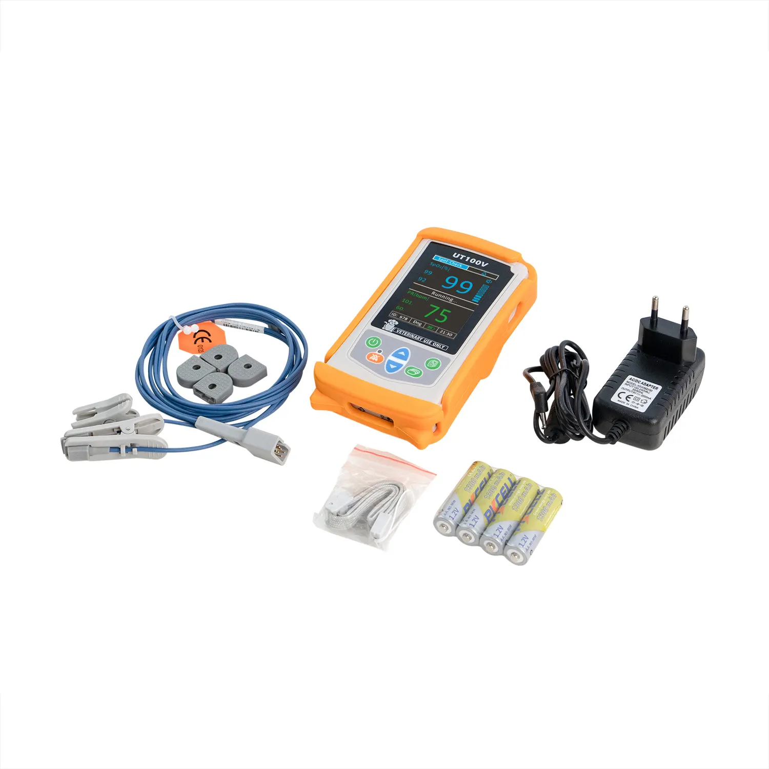 Tre modalità di misurazione Non magnetiche Pulse da tavolo e fornitore di ossimetro per frequenza cardiaca