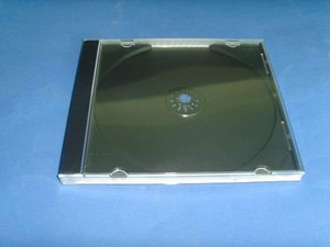 制造批发矩形10.4毫米Cd珠宝储物盒，带黑色托盘 - Product Image 5