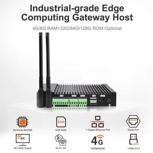 Controlador industrial RK3566 Quad Core AI Edge RS232 <span class=keywords><strong>RS485</strong></span> Android Ubuntu Linux Gateway Mini <span class=keywords><strong>PC</strong></span> Controlador