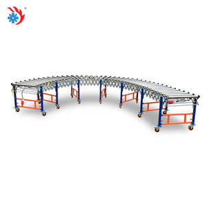 Transportador de descarga de carga de contenedor de mesa de rodillos telescópica VPAI - Product Image 2