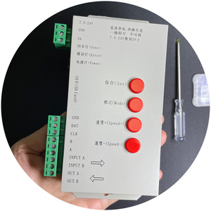 Projektprogrammierung magischer RGB-led-Controller T1000S SD-Karte WS2801 WS2811 WS2812B LED RGB 2048 Pixel-Controller - Product Image 3