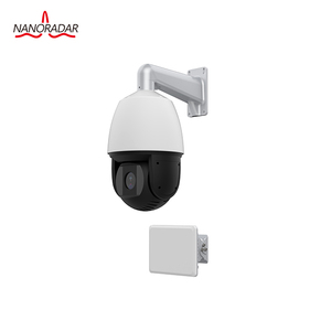 K band 12VDC radar Sistema de videovigilancia con cámara cctv, sistema de alarma de seguridad basado en IP