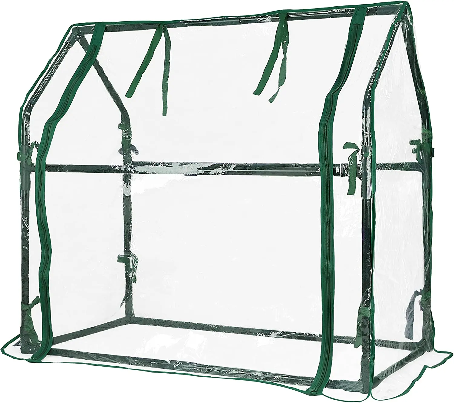 Garten Mini Gewächshaus Hochleistungs-tragbares Gewächshaus, klares Zelt drinnen oder draußen für Pflanzen