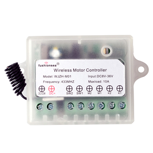 Geri çekilebilir DC Motor elektrikli itme çubuğu lineer aktüatör için 12-36 V kapı perdesi uzaktan kumanda anahtarı ileri geri alıcı - Product Image 5