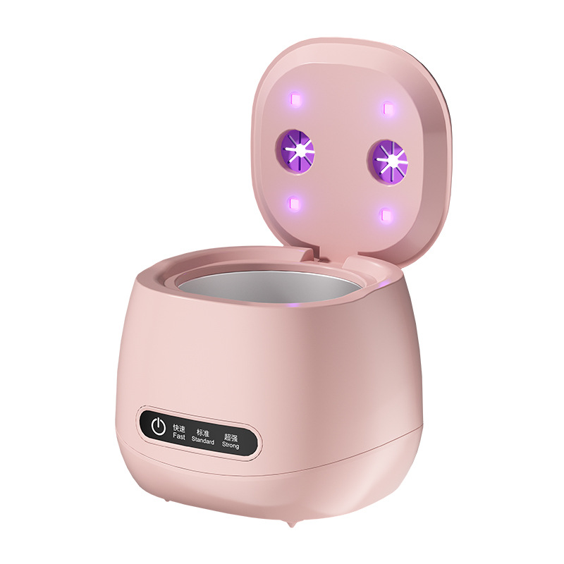 W200 - Pink - Ultrasonic Denture Cleaner