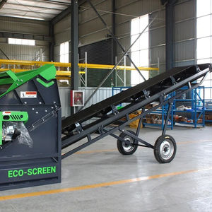 Taşınabilir bant konveyör mobil istifleyici 6 metre uzun konveyör kazık makinesi - Product Image 2