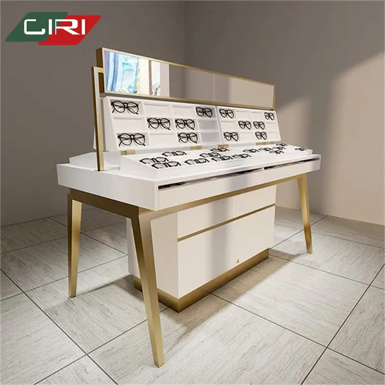 CIRI Modern Design Glasses Shop Fitting Design Optical Frames Eyewear Store Display Cabinet Custom Spectacles Shop Furniture