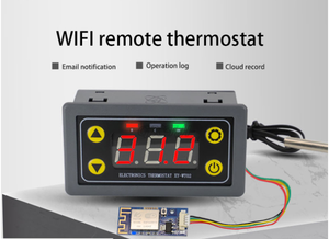 WIFI Remote Thermostat High Precision Digital <strong>Temperature</strong> Controller Module Cool Heat APP <strong>Temperature</strong> Collection High Low Alarm - Product Image 2