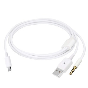 2 in 1 Mini Micro <strong>USB</strong> to <strong>USB</strong> <strong>3.5mm</strong> Aux Standard Audio Jack Connection Cable for Samsung I9300 I9220 - Product Image 2