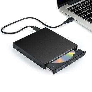 USB 2.0光驱光盘RW光盘播放器便携式外置DVD驱动器录像机适用于笔记本电脑电脑Windows 7/8 - Product Image 1