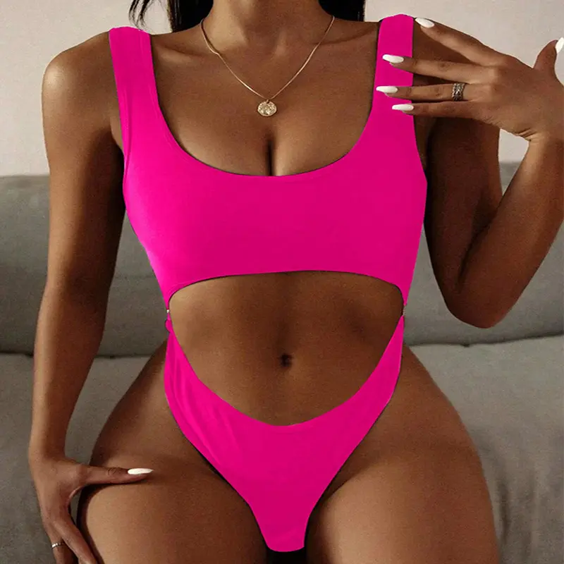 PASUXI 2024 Custom Thong One Piece Swimsuit Hot Bikini Suit Sexy Summer Bathing Suits Plus Size Bikini For Woman